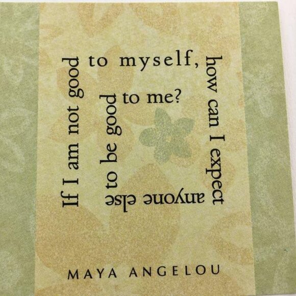 Maya Angelo Quote Cards Junk Journaling Supplies Scrapbook Ephemera Pack 12 mq - Picture 2 of 10